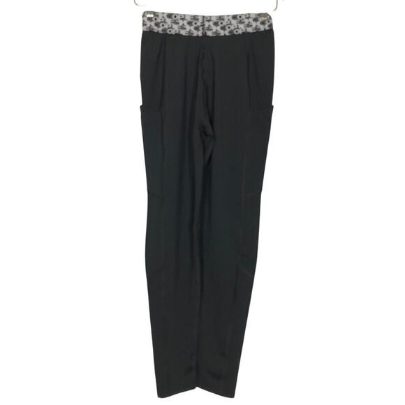 The Kooples Logomania Leggings Slim Fit High Rise Side Pockets Black NWT S - Picture 5 of 9